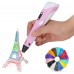 3D Printing Pen DIY Drawing Pen with LCD Display with 13 PLA Filaments for Kids Adults